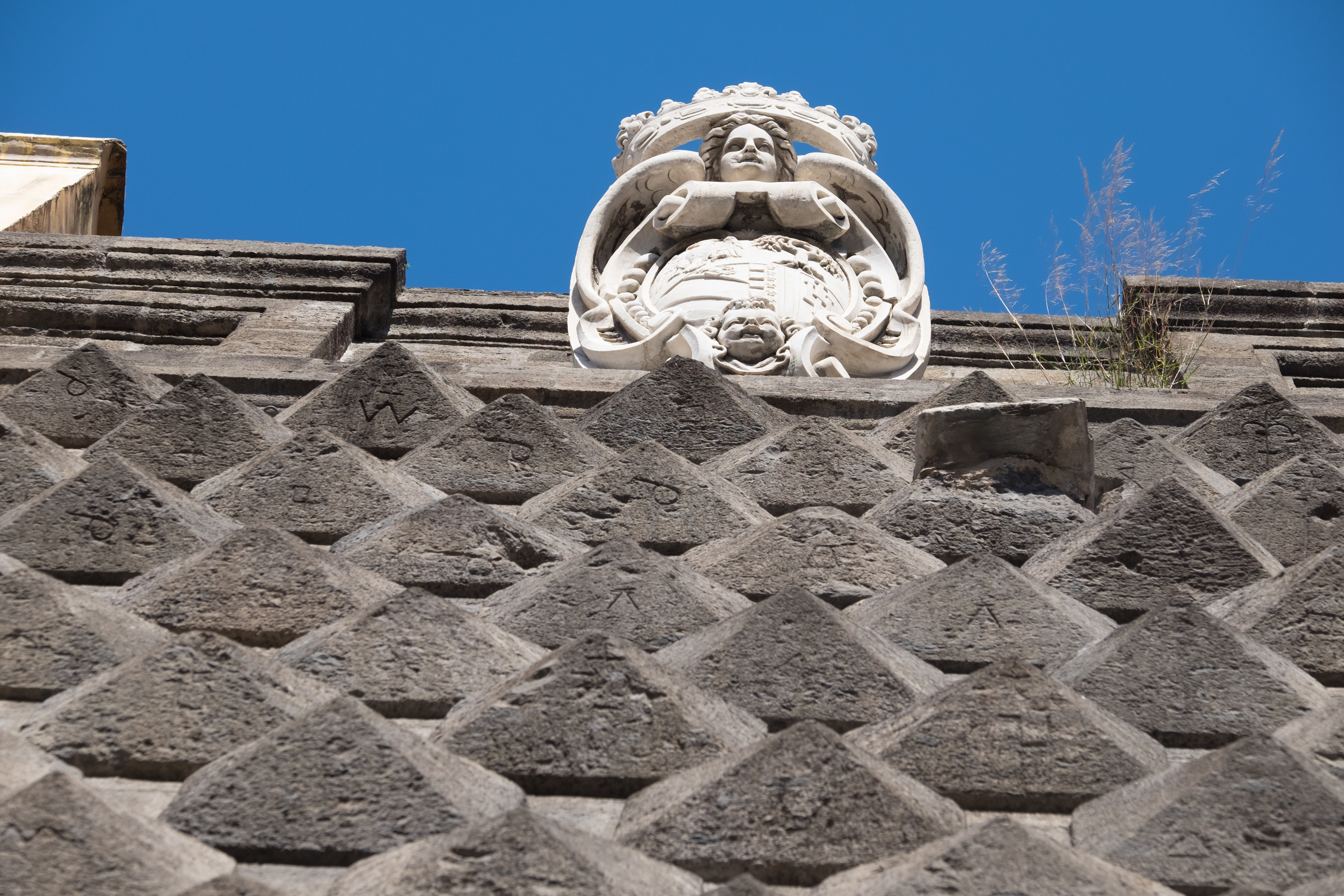 Gesù Nuovo_particolare facciata