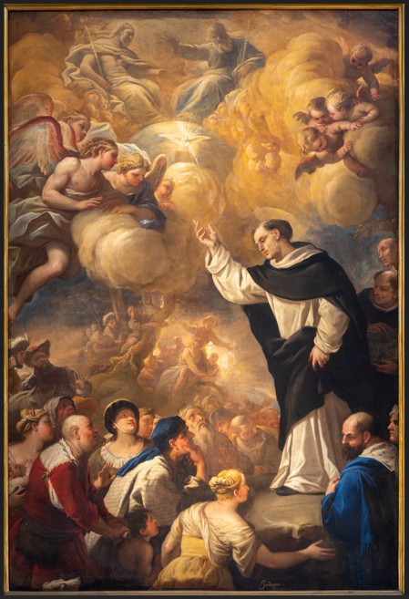 San Vincenzo Ferrer by Luca Giordana_Basilica di Santa Maria della Sanità